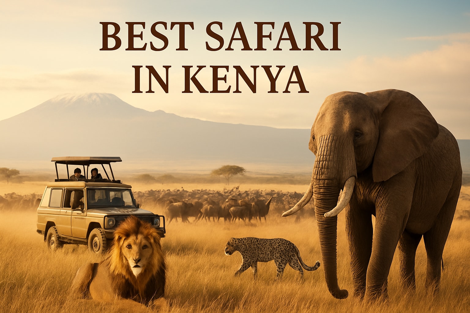 Best Safari in Kenya Guide: Your 2026 Adventure Awaits