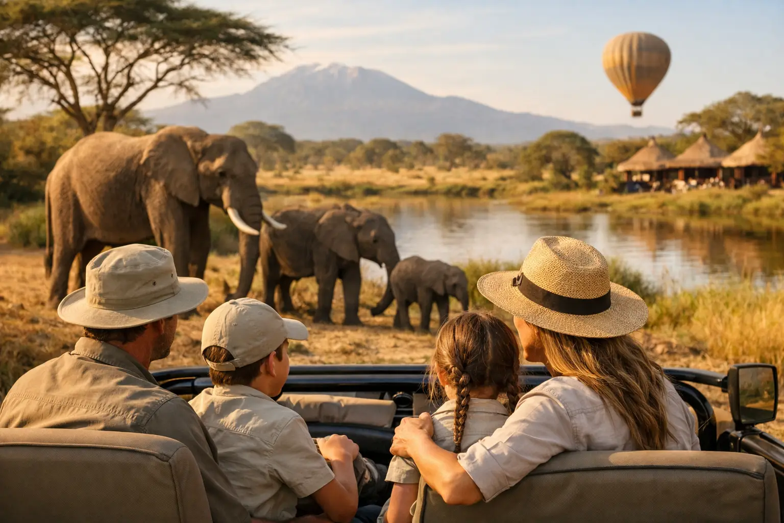 Family Safari Itinerary Example for Luxury Trips